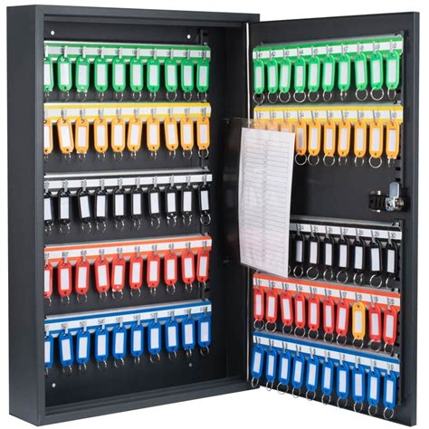 steel box with lock and key|key cabinet with combination lock.